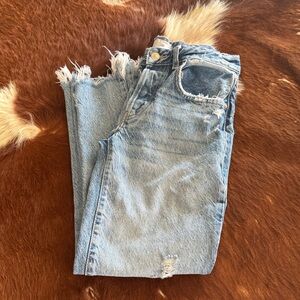 Free people crop jeans